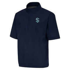 Seattle Kraken Antigua Brisk Quarter-Zip Windbreaker Sale