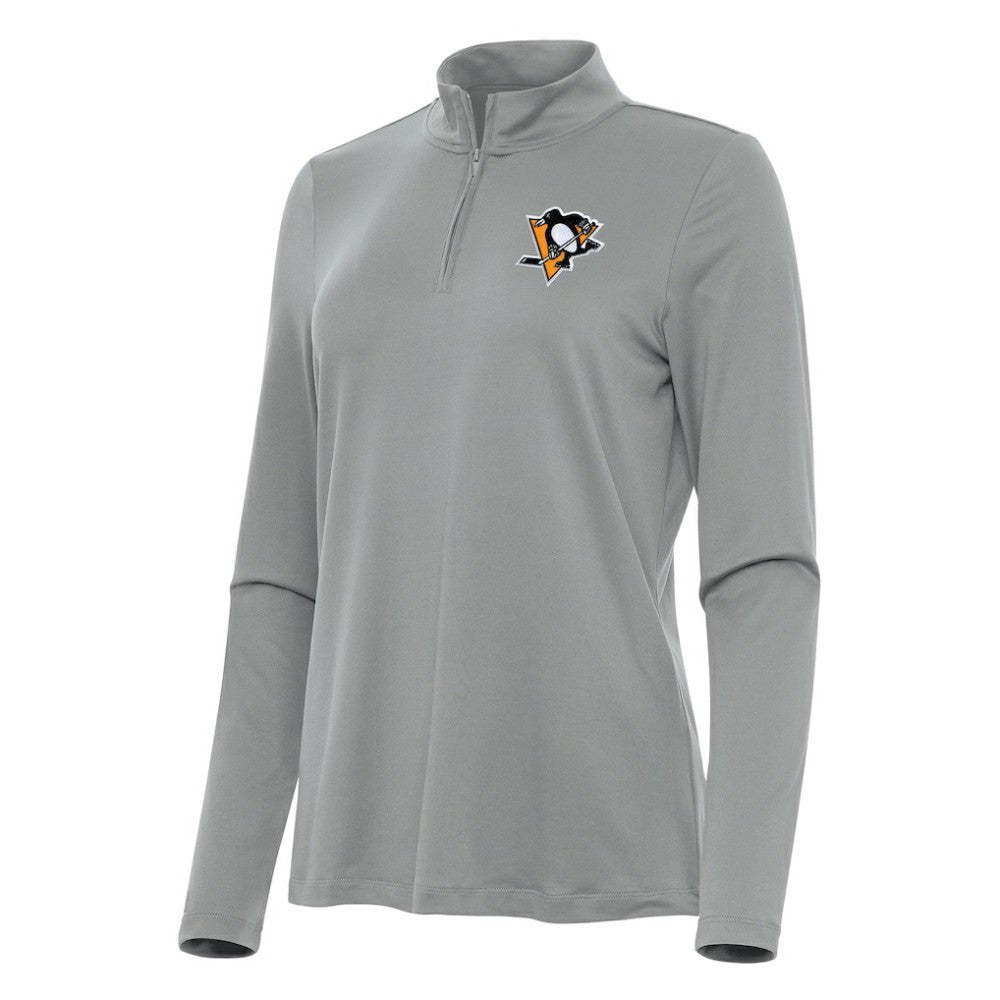 Pittsburgh Penguins Antigua Women's Reprocess Quarter-Zip Top Outlet