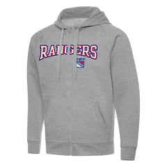 New York Rangers Antigua Big & Tall Victory Full-Zip Hoodie Sale