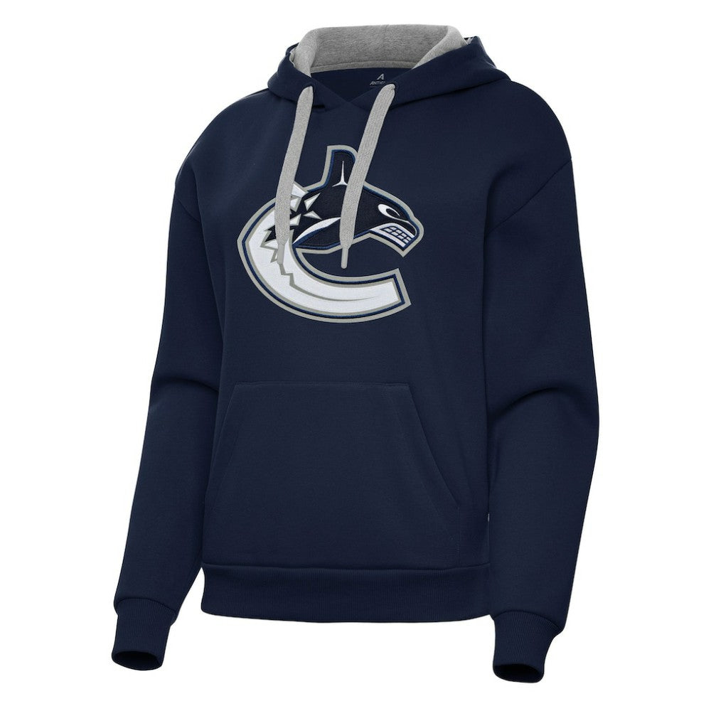 Vancouver Canucks Antigua Women's Victory Pullover Hoodie For Sale
