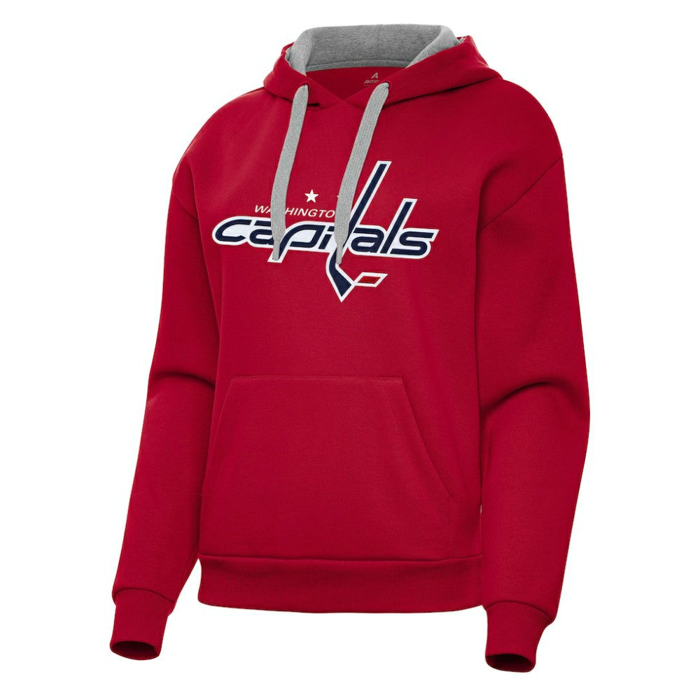 Washington Capitals Antigua Women's Victory Pullover Hoodie Outlet