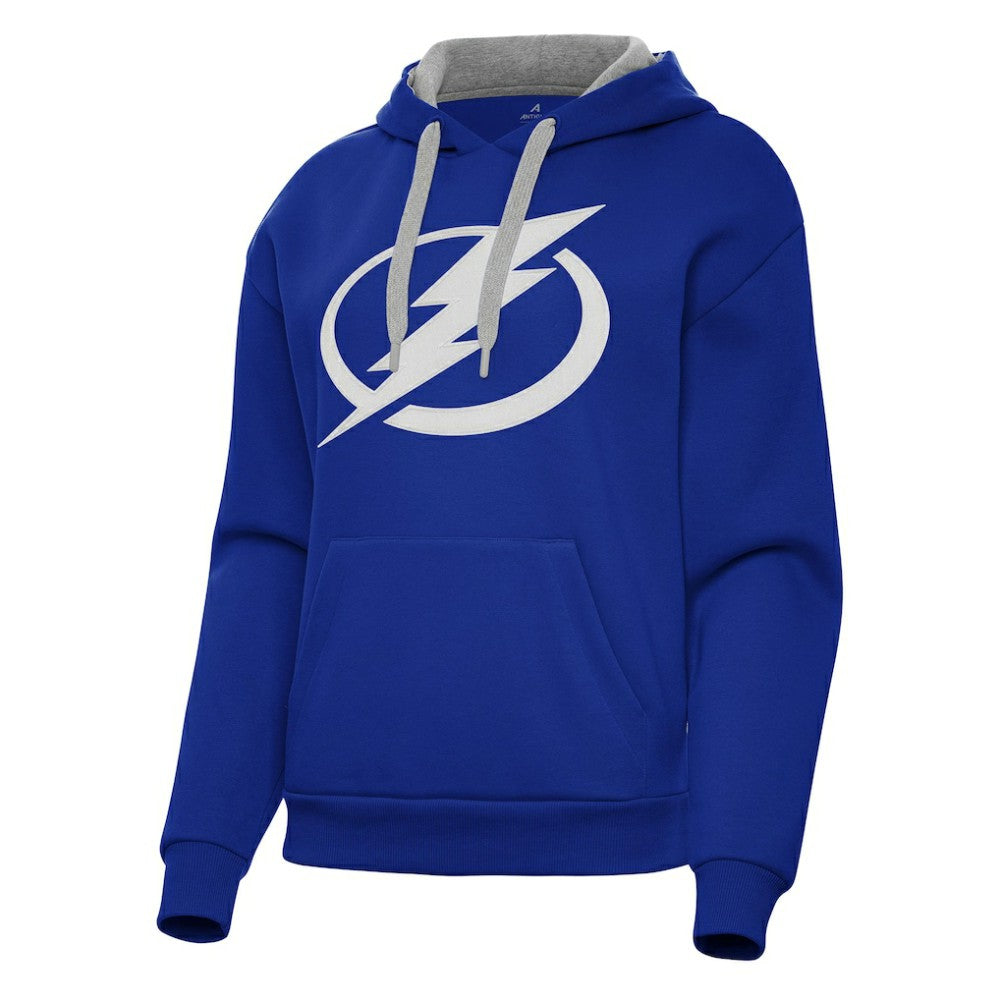 Tampa Bay Lightning Antigua Women's Victory Pullover Hoodie For Sale