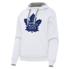 Toronto Maple Leafs Antigua Women's Victory Pullover Hoodie On Sale