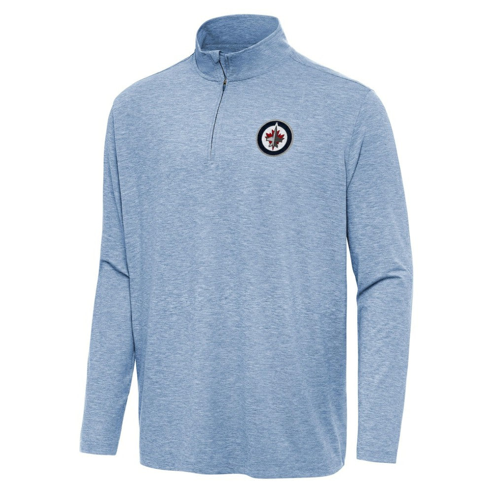 Winnipeg Jets Antigua Hunk Quarter-Zip Top Sale