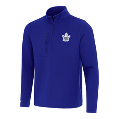 Toronto Maple Leafs Antigua Insider Quarter-Zip Top On Sale