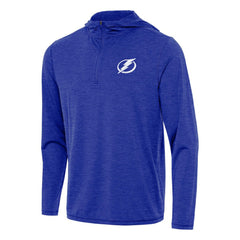 Tampa Bay Lightning Antigua Tidy Quarter-Zip Hoodie Outlet