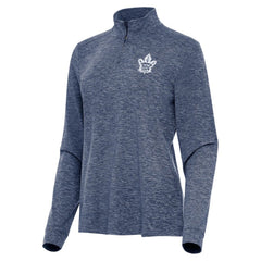 Toronto Maple Leafs Antigua Women's Mentor Quarter-Zip Mock Long Sleeve Top Outlet