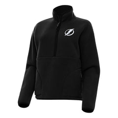 Tampa Bay Lightning Antigua Women's Figure Half-Zip Pullover Sweatshirt Discount