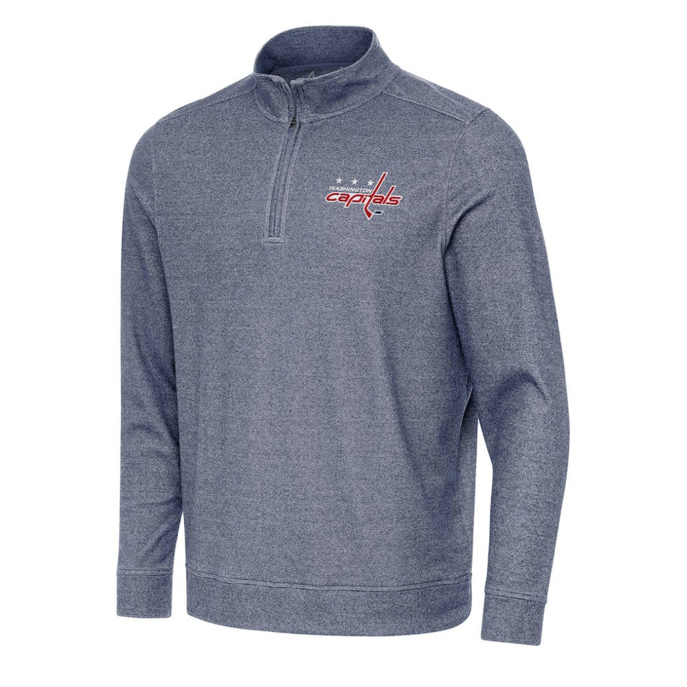 Washington Capitals Antigua Subtle Quarter-Zip Sweatshirt Sale