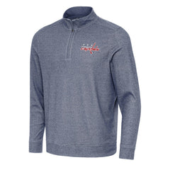 Washington Capitals Antigua Subtle Quarter-Zip Sweatshirt Sale