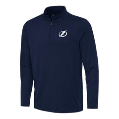 Tampa Bay Lightning Antigua Reprocess Quarter-Zip Top Discount