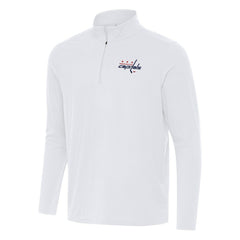 Washington Capitals Antigua Intent Quarter-Zip Top Outlet