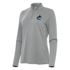 Vancouver Canucks Antigua Women's Reprocess Quarter-Zip Top For Sale
