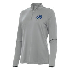 Tampa Bay Lightning Antigua Women's Reprocess Quarter-Zip Top For Sale