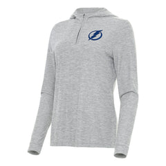 Tampa Bay Lightning Antigua Women's Daybreak Quarter-Zip Hoodie Outlet