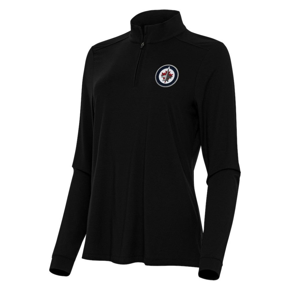 Winnipeg Jets Antigua Women's Intent Quarter-Zip Top Sale
