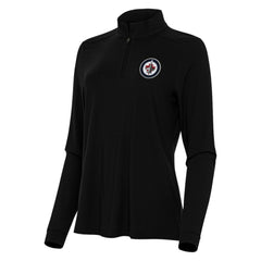 Winnipeg Jets Antigua Women's Intent Quarter-Zip Top Sale