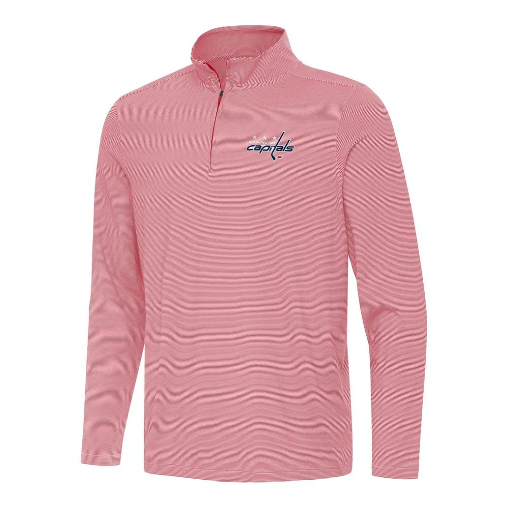 Washington Capitals Antigua Twine Quarter-Zip Top Discount