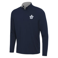Toronto Maple Leafs Antigua Content Quarter-Zip Pullover Top On Sale