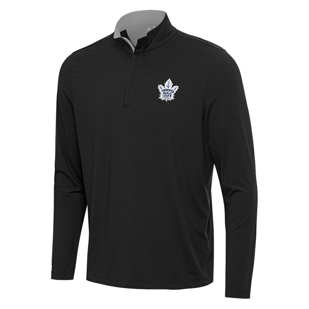 Toronto Maple Leafs Antigua Content Quarter-Zip Pullover Top Sale