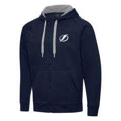 Tampa Bay Lightning Antigua Big & Tall Victory Full-Zip Hoodie Online