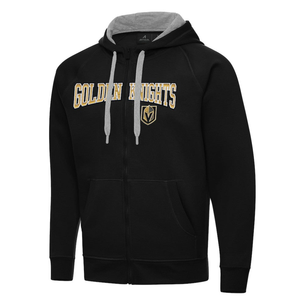 Vegas Golden Knights Antigua Big & Tall Victory Full-Zip Hoodie Outlet