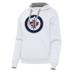 Winnipeg Jets Antigua Women's Victory Pullover Hoodie Online
