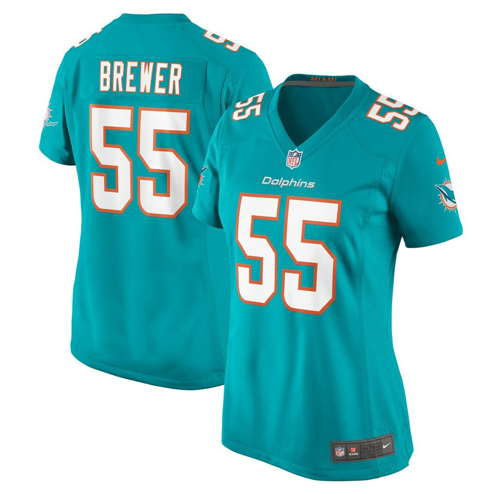 Miami Dolphins Nike Aaron Brewer Women's Game Jersey