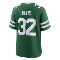 New York Jets Nike Isaiah Davis Team Game Jersey