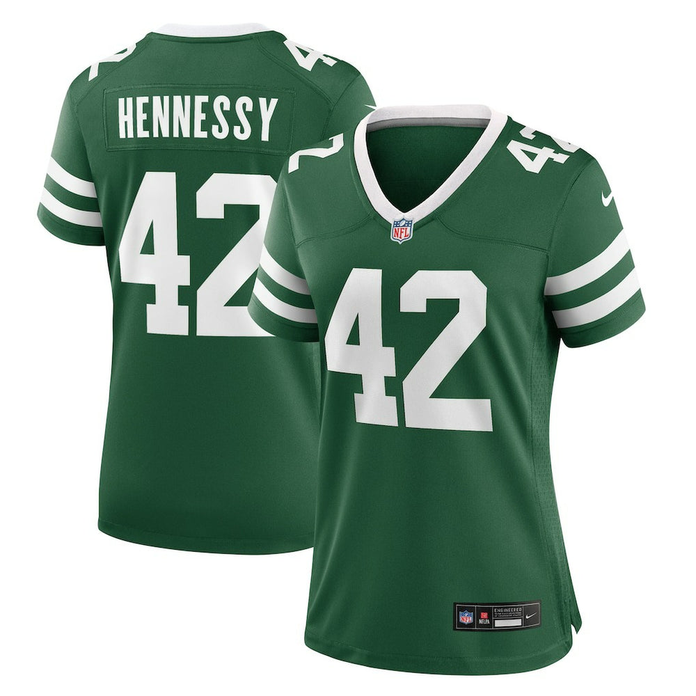 New York Jets Nike Thomas Hennessy Women's Game Jersey