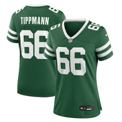Joe Tippmann New York Jets Women's Game Jersey - Legacy Green