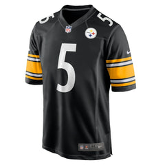 Cameron Johnston Pittsburgh Steelers Game Jersey - Black