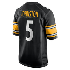 Cameron Johnston Pittsburgh Steelers Game Jersey - Black