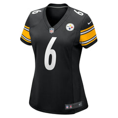 Pittsburgh Steelers Nike Patrick Queen Women's Team Game Jersey