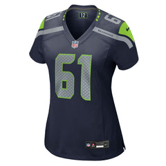 Seattle Seahawks Nike Jalen Sundell Women's Team Game Jersey