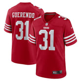 San Francisco 49ers Nike Isaac Guerendo Game Jersey