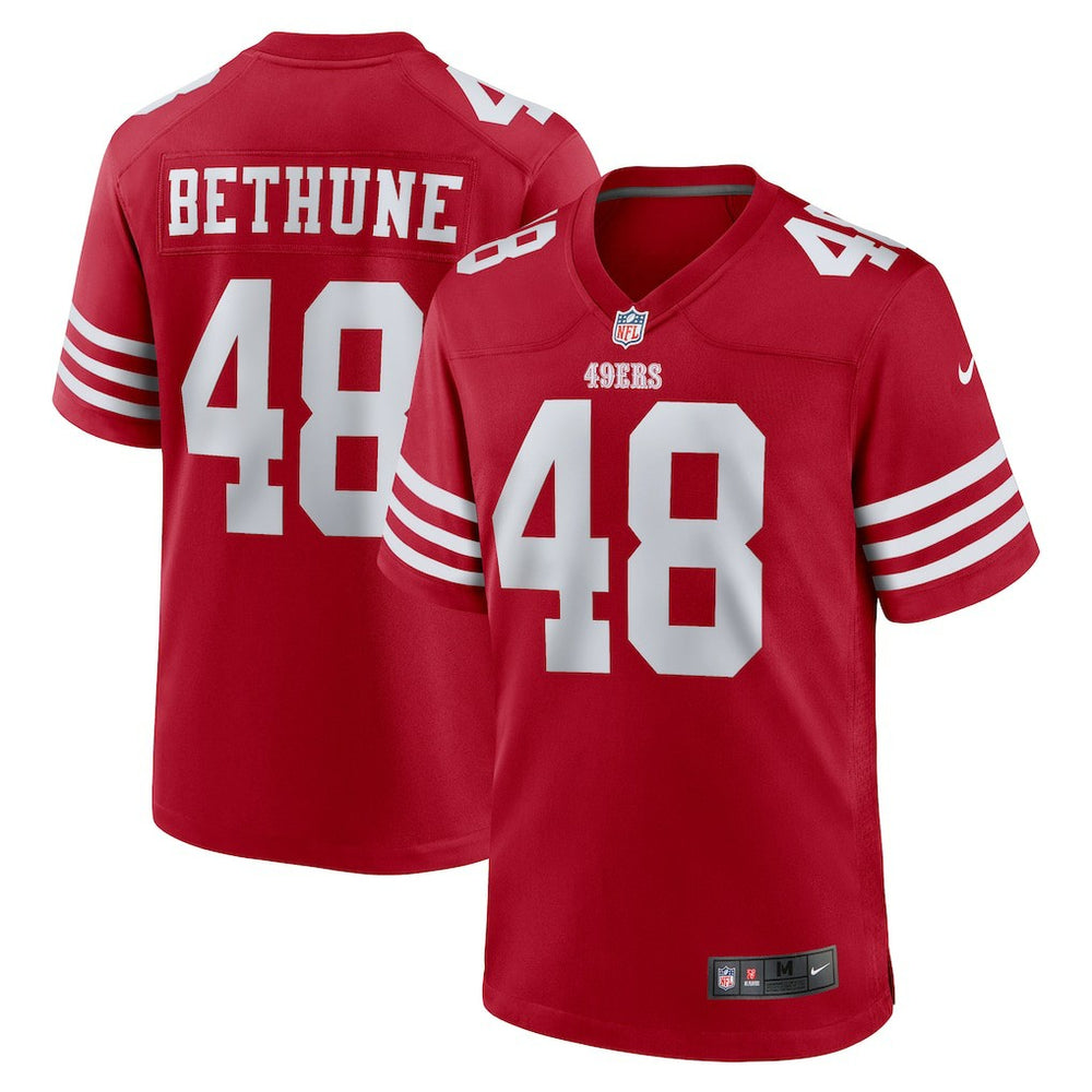 San Francisco 49ers Nike Tatum Bethune Game Jersey