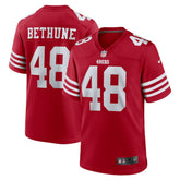 San Francisco 49ers Nike Tatum Bethune Game Jersey