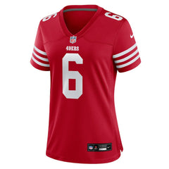 San Francisco 49ers Nike Malik Mustapha Women's Team Game Jersey