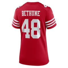 San Francisco 49ers Nike Tatum Bethune Women's Team Game Jersey