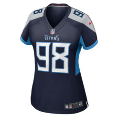 Tennessee Titans Nike Jeffery Simmons Women's Alternate Game Jersey