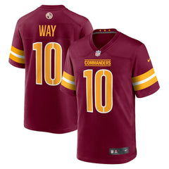 Washington Commanders Nike Tress Way Game Jersey