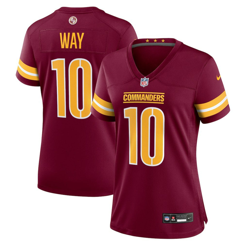 Washington Commanders Nike Tress Way Women's Team Game Jersey