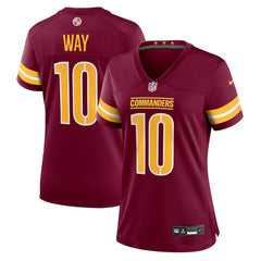 Washington Commanders Nike Tress Way Women's Team Game Jersey