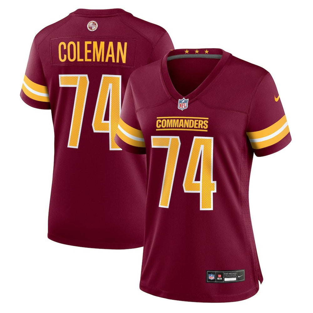 Washington Commanders Nike Brandon Coleman Women's Team Game Jersey
