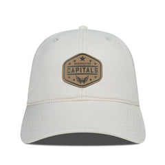 Washington Capitals Men's Levelwear Faux Leather Patch Unstructured Adjustable Hat Sale