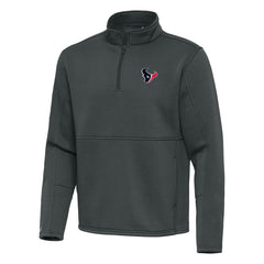 Houston Texans Antigua Twist Quarter-Zip Pullover Jacket