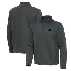 Carolina Panthers Antigua Twist Quarter-Zip Pullover Jacket