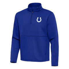 Indianapolis Colts Antigua Twist Quarter-Zip Pullover Jacket