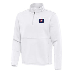 New York Giants Antigua Twist Quarter-Zip Pullover Jacket